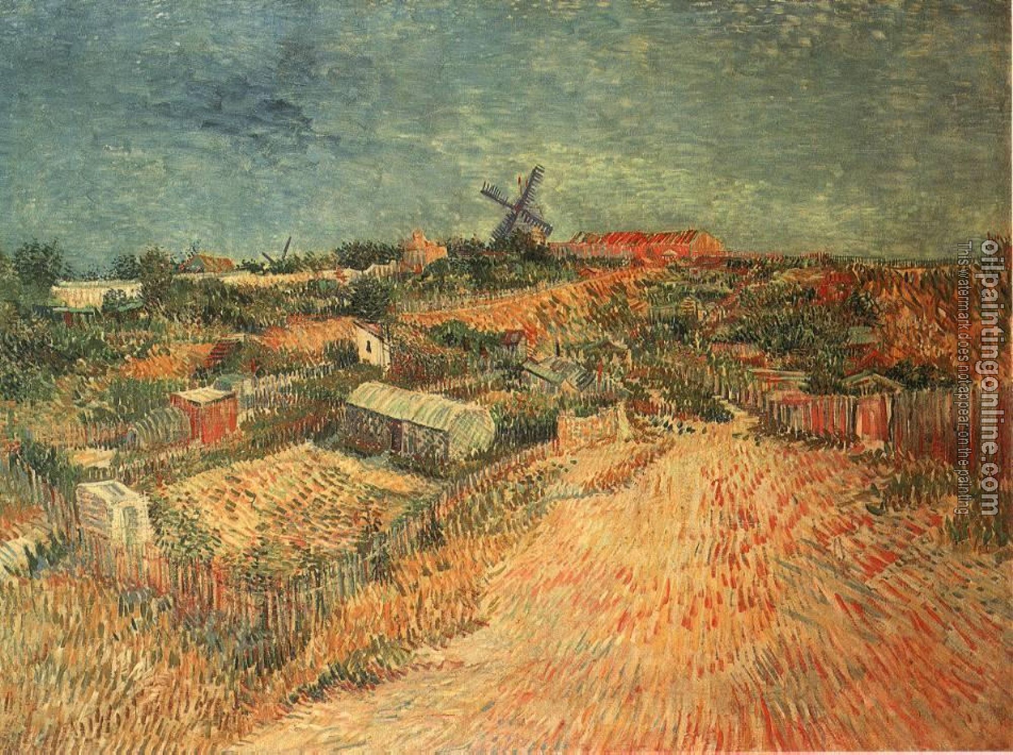 Gogh, Vincent van - Vegetable Gardens in Montmartre